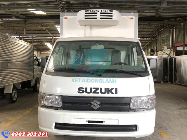 Ngoại thất xe đông lạnh Suzuki Pro 500kg nhập khẩu